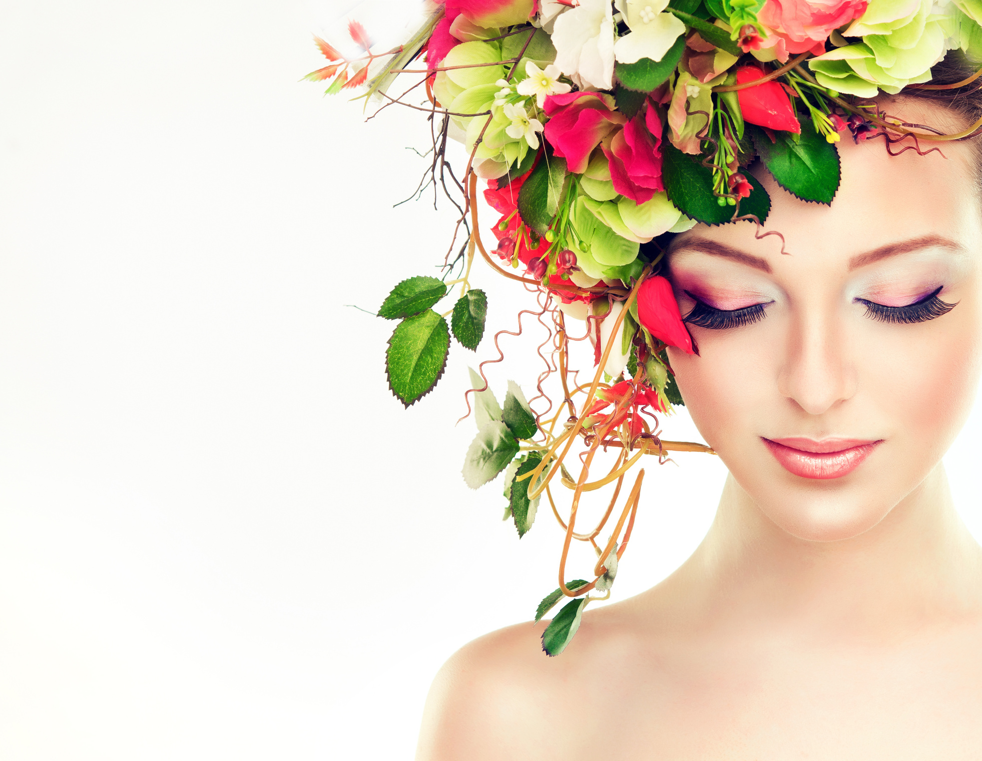 Spring woman.